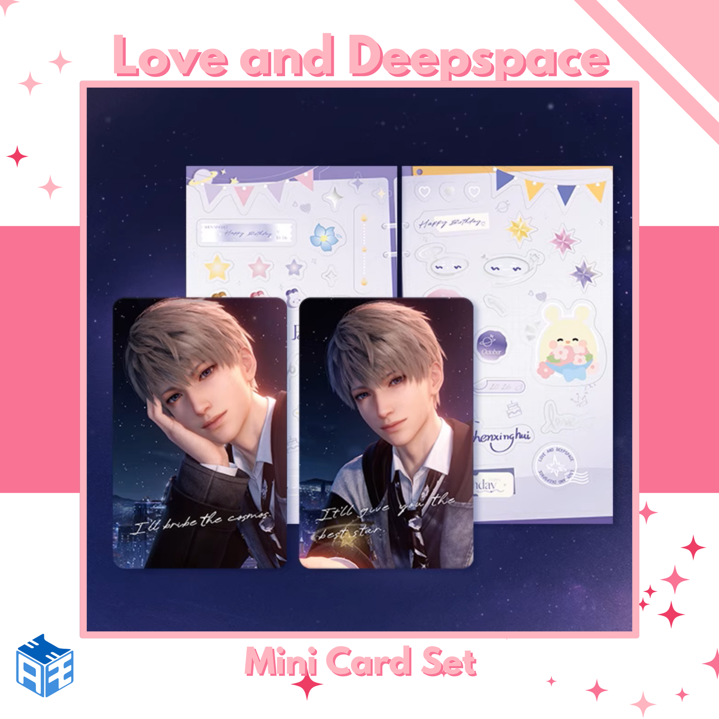 [In Stock] Love and Deepspace ""Xavier: Between Stars" Mini Card Set