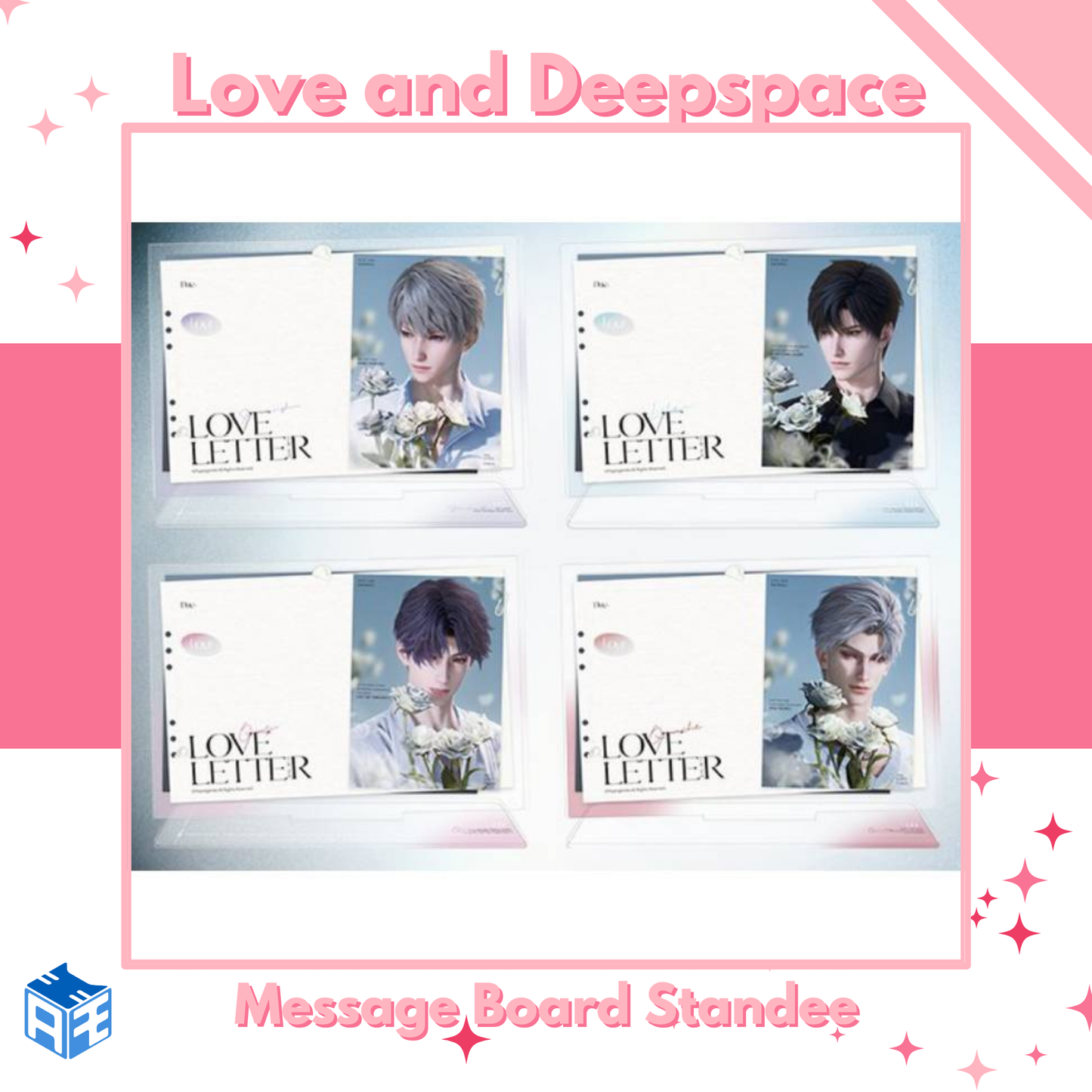 [Limited Edition] Love and Deepspace "Heartfelt Moment" Message Board Standee