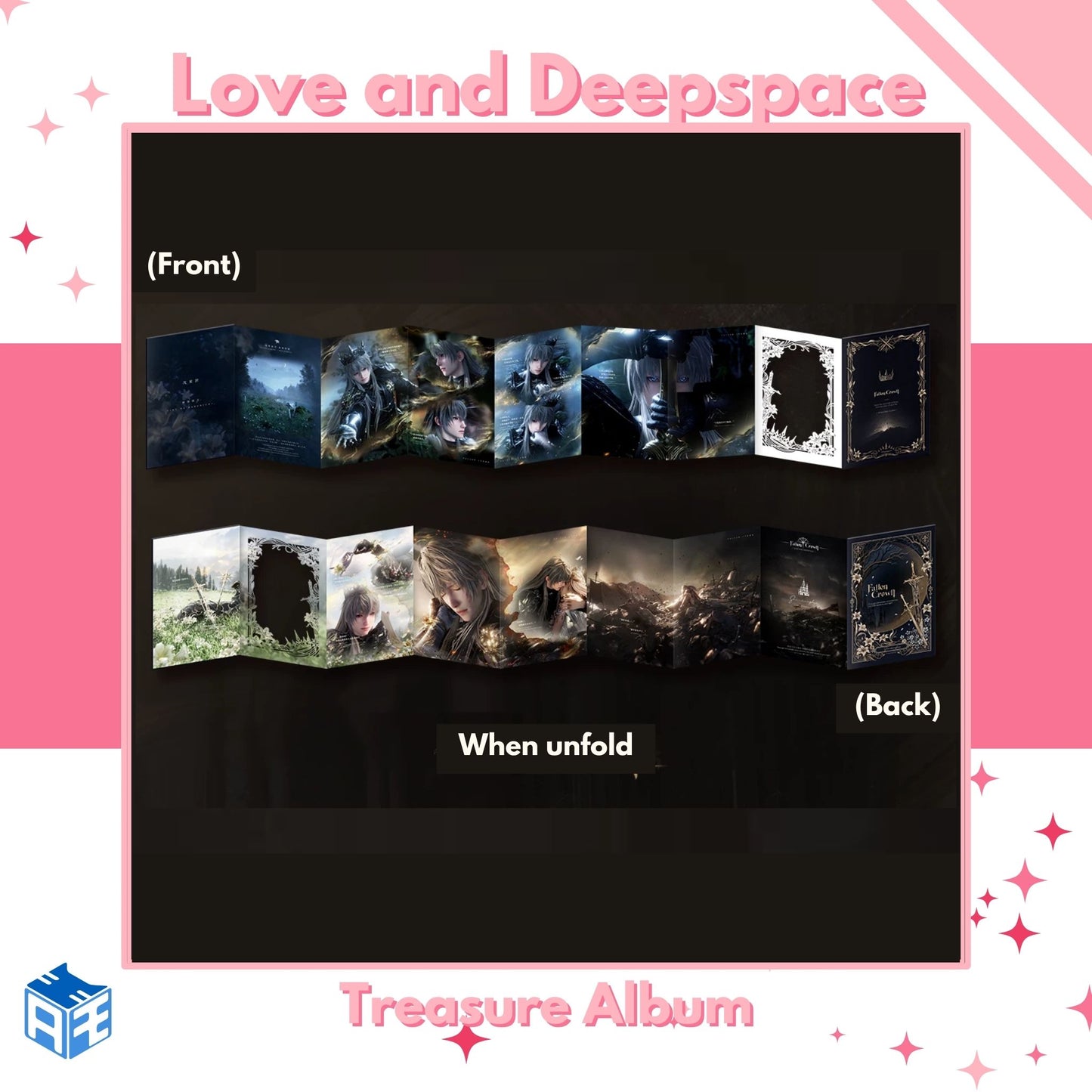 [Pre-order] Love and Deepspace "Xavier: King of Darknight" Fold-out book