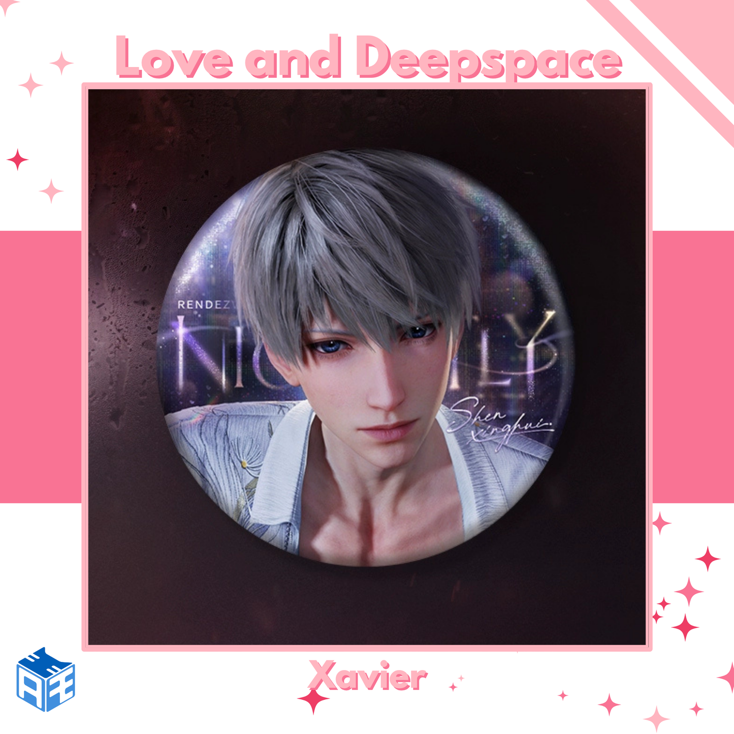[Pre-order] Love and Deepspace "Nightly Rendezvous" Badge