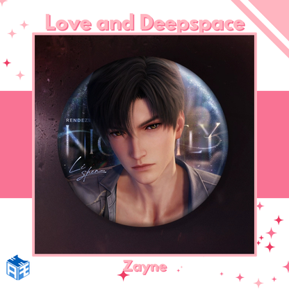 [Pre-order] Love and Deepspace "Nightly Rendezvous" Badge