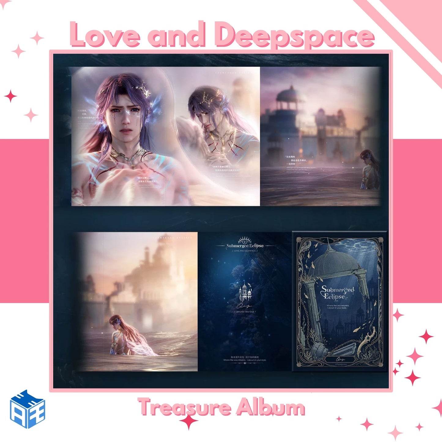 [Pre-order] Love and Deepspace "Rafayel: Lemurian Sea God" Fold-out book