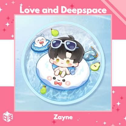 [Pre-order] Love and Deepspace "Floating Light Respite" Oil-filled Cup Coaster