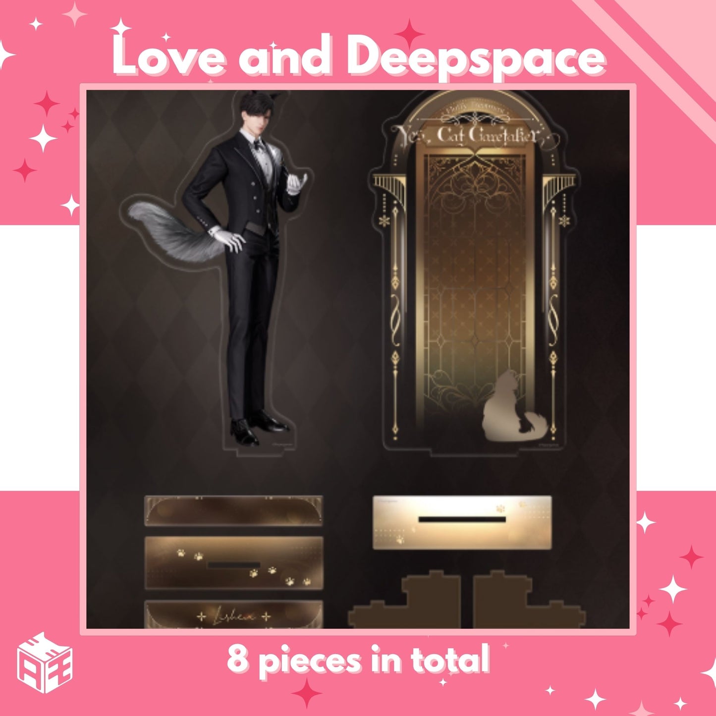 [Pre-order] Love and Deepspace "Yes, Cat Caretaker" Butler Acrylic Standee