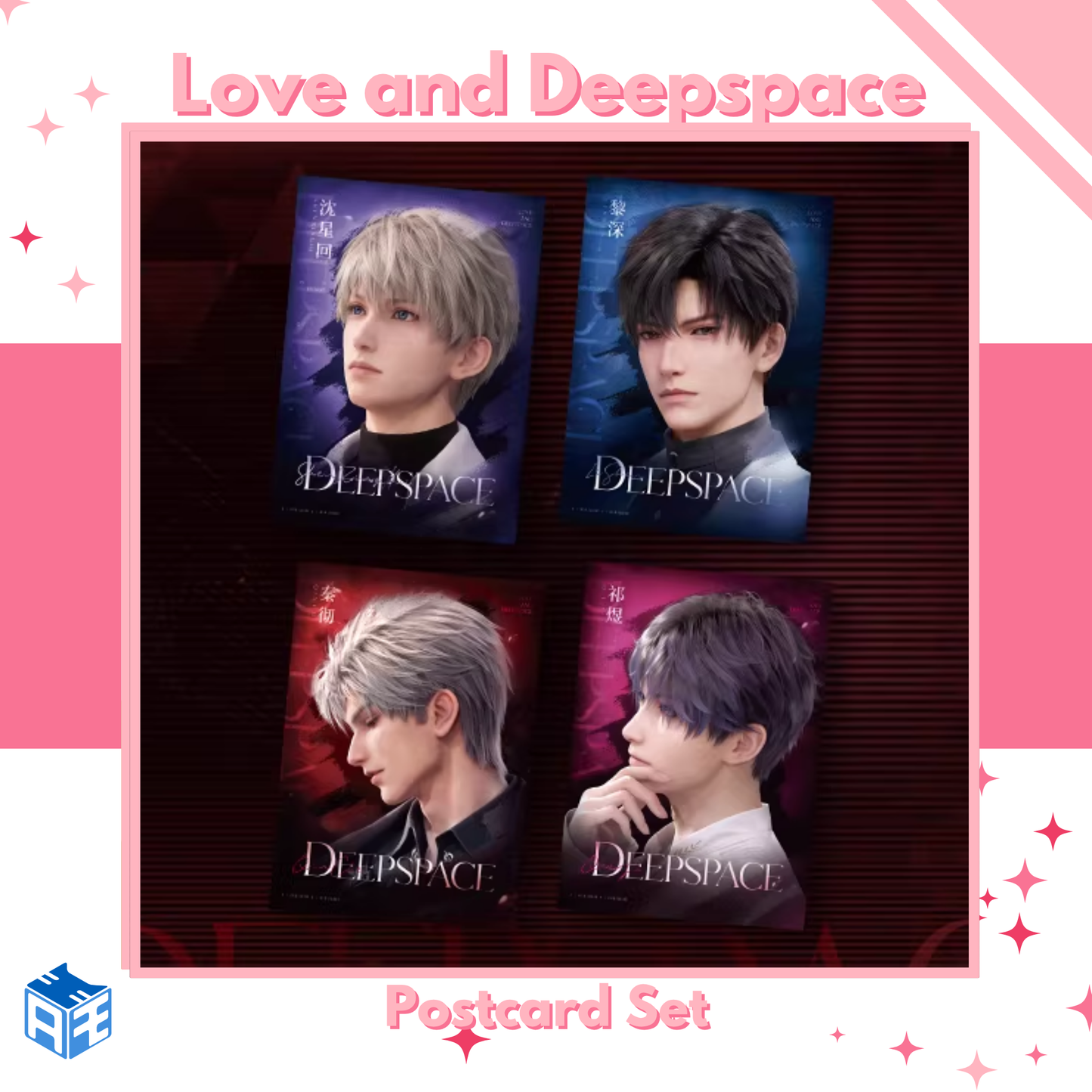 [In Stock] Love and Deepspace "Sweet Date" Photo Card Set