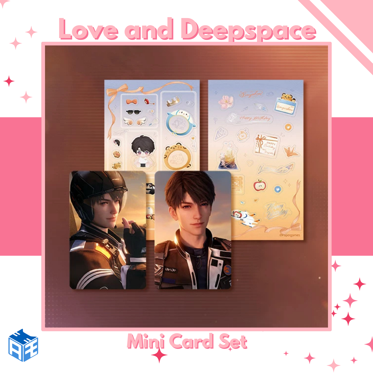 [Birthday Edition Pre-order] Love and Deepspace "Caleb: Your Skyblue" Mini Card Set