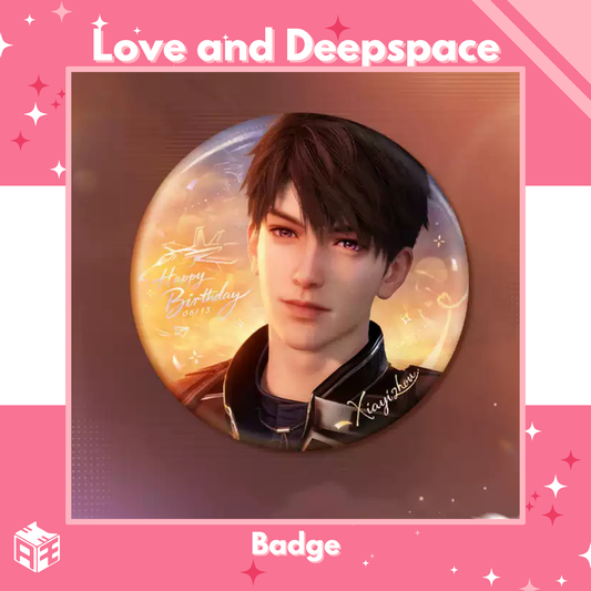 [Birthday Edition Pre-order] Love and Deepspace "Caleb: Your Skyblue" Badge