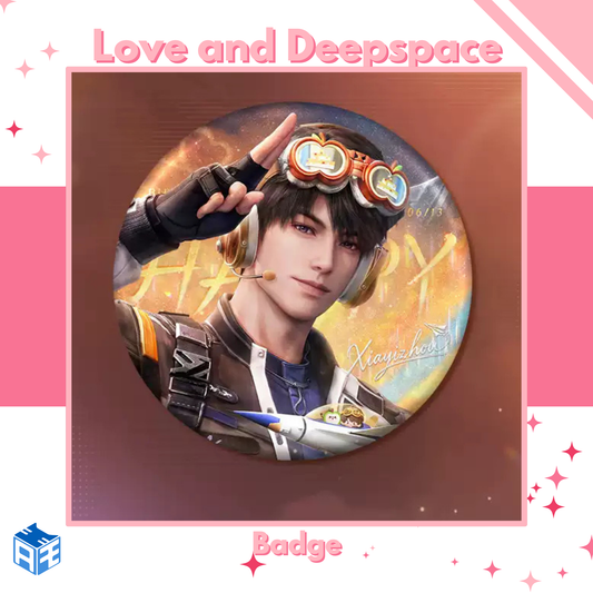 [Birthday Edition Pre-order] Love and Deepspace "Caleb: Your Skyblue" Badge ver.2