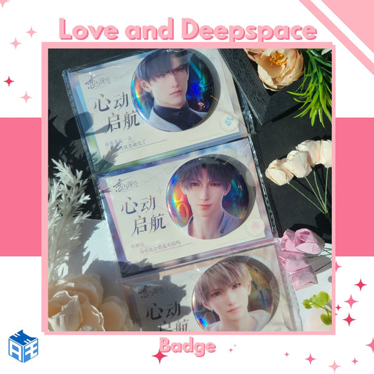 [In Stock] Love and Deepspace "Launch of Heartbeat" Badge