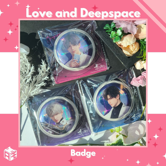 [In Stock] Love and Deepspace "Light and Shadow" Badge