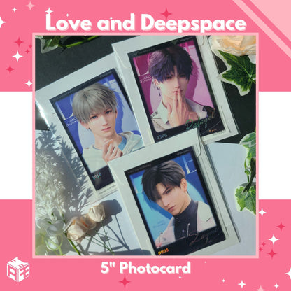 [In Stock] Love and Deepspace "Light and Shadow" 5" Photocard