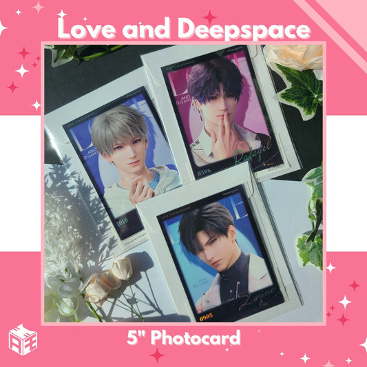 [In Stock] Love and Deepspace "Light and Shadow" 5" Photocard