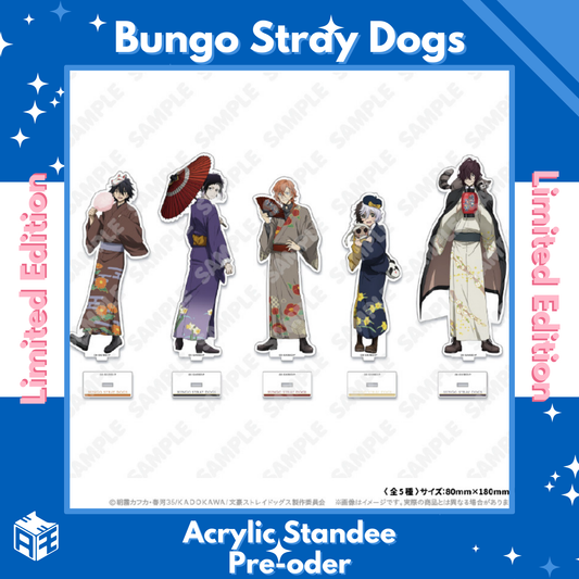 [Limited Edition Pre-order] Bungo Stray Dogs x Asakusa Hanayashiki Standee