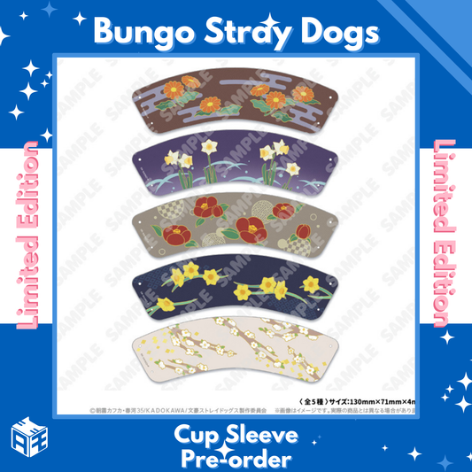 [Limited Edition Pre-order] Bungo Stray Dogs x Asakusa Hanayashiki Cup Sleeve